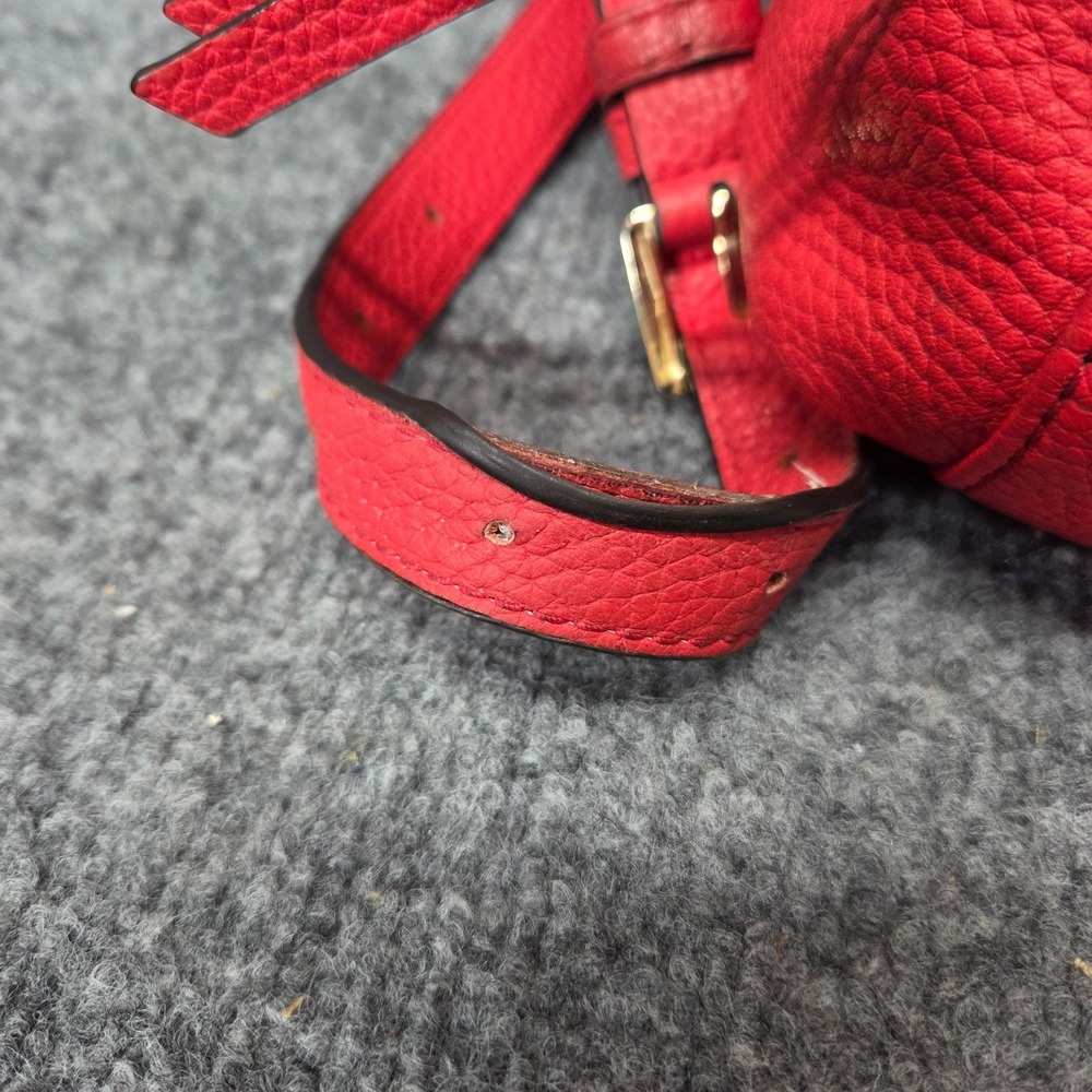Michael Kors Riley Backpack Pebble Leather Dark‎ Sangria & Wallet Retail $498 - Picture 9 of 16